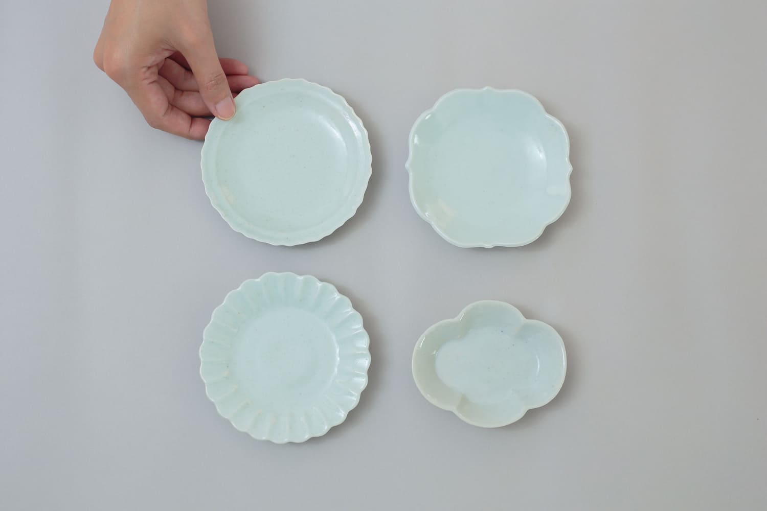 李朝白磁 小皿、小付 （アリタポーセリンラボ） | 平皿・プレート