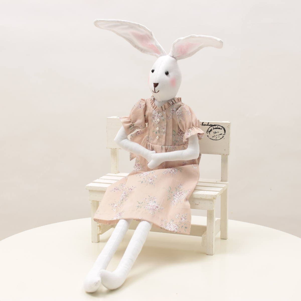 着せ替え用】 ブーケ柄 サッシュワンピース/ アミブルージュ