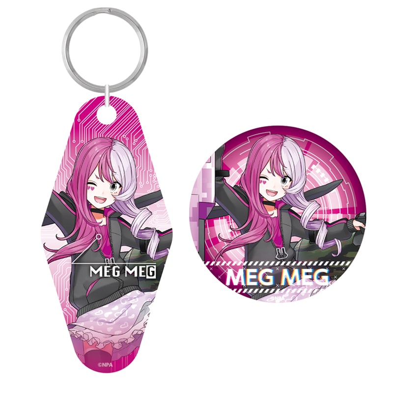 アクキー&缶バッジ(ver.5thメグメグ) | 販売終了品 | #コンパスマート