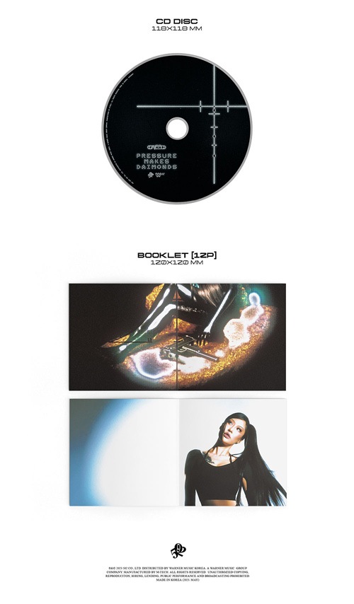 韓国音楽 CAMO - 1集 「Pressure Makes Diamonds」 (CD+ブックレット