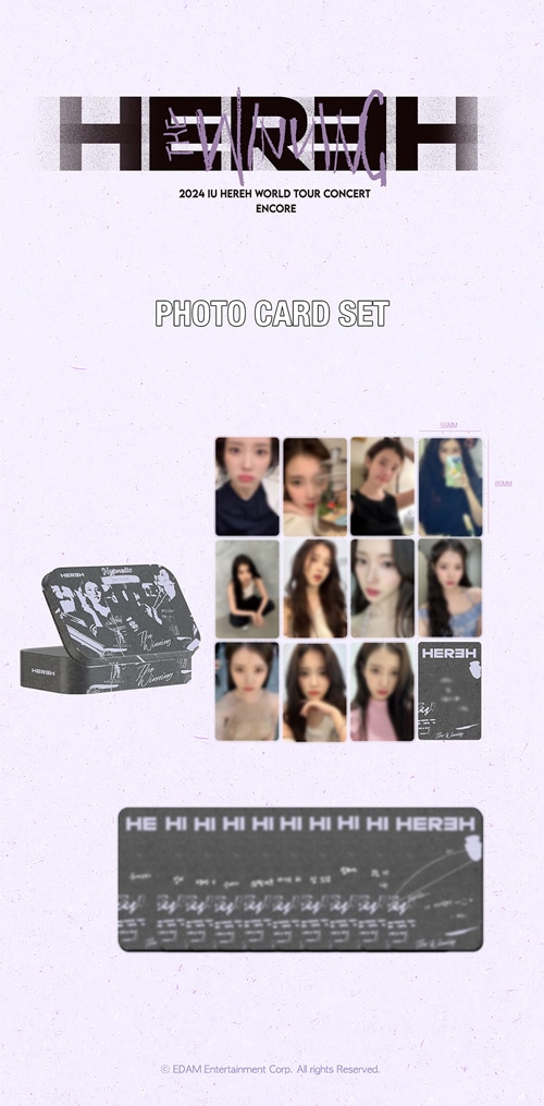 先払いのみ）韓国スターグッズ IU (アイユー) 2024 WORLD TOUR ENCORE