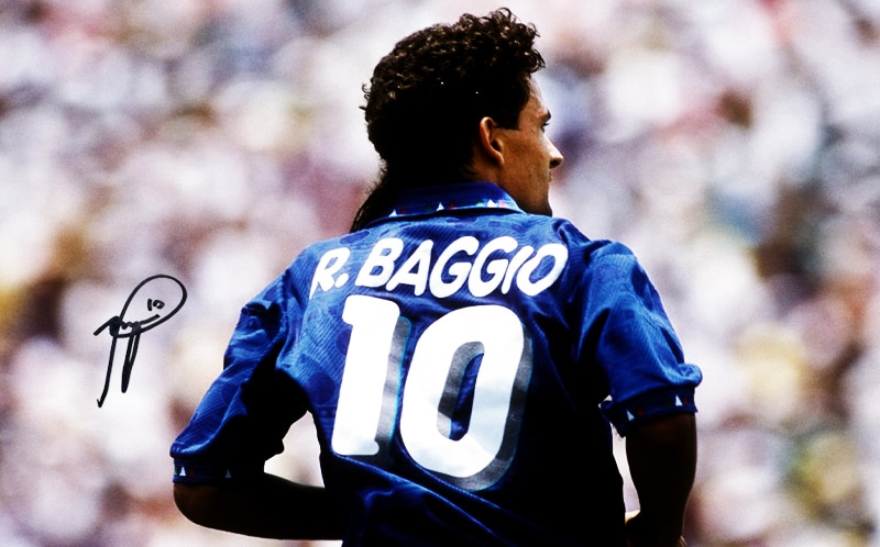 バッジョ直筆サイン入りパノラミックアート