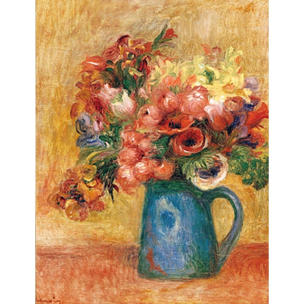 花瓶の花 【6号】 ピエール＝オーギュスト・ルノワール 【 額縁が