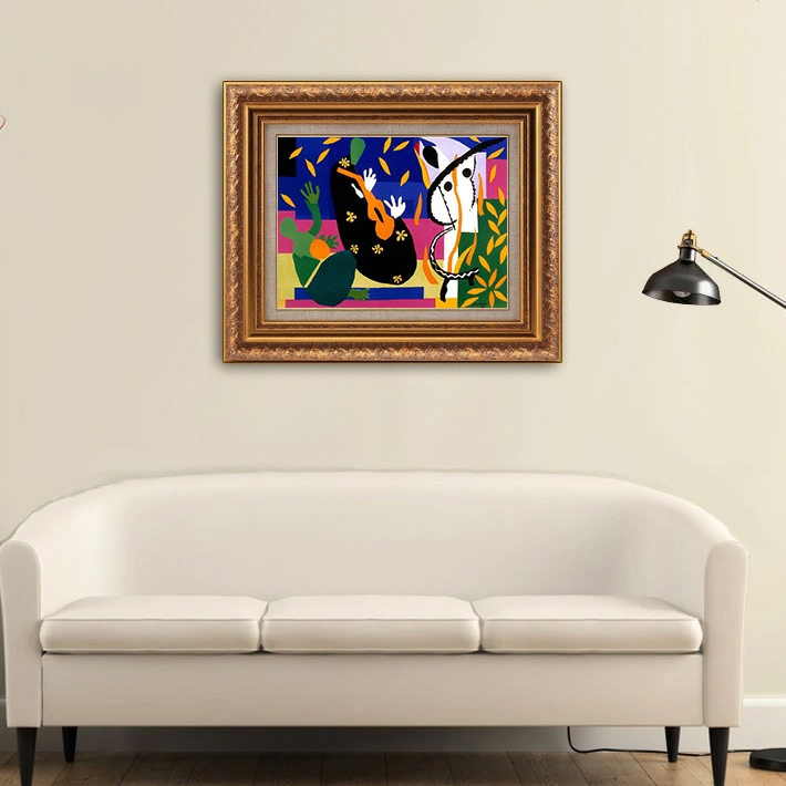 アンリ・マティス 王の悲しみ インテリアアート1952 マット台紙 アンリ