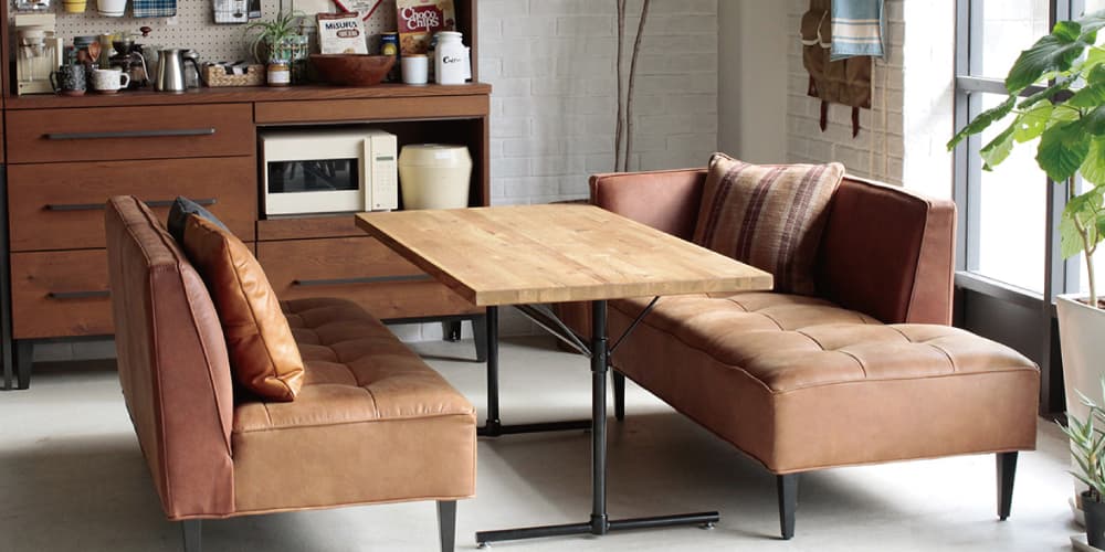 トリム2 TrimⅡ 2人掛け肘無ソファ （レザーテックス） | 家具