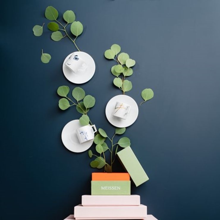 マイセン プラーク マンスリーフラワー ハイビスカス 53N32/04A030-9