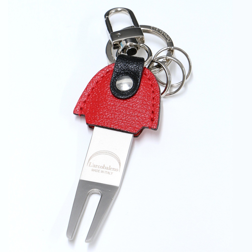 イタリア製のカラフルな】ラルコバレーノ グリーンフォーク