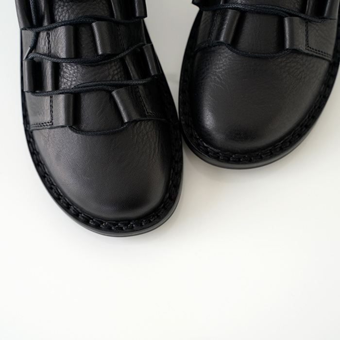 trippen トリッペン レースアップ シューズ Motor black モーター