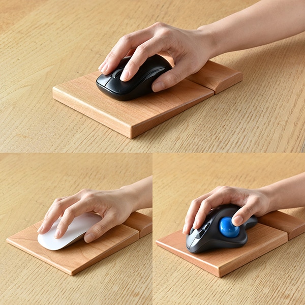 Mouse Pad」自分のスタイルに合わせられる木製マウスパッド/デザイン