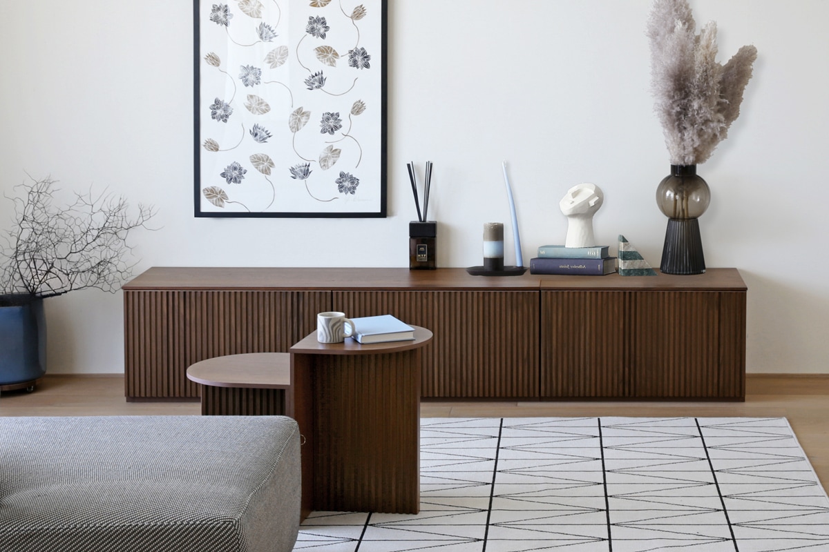 RIB SERIES リブシリーズ 75ローボード オーク