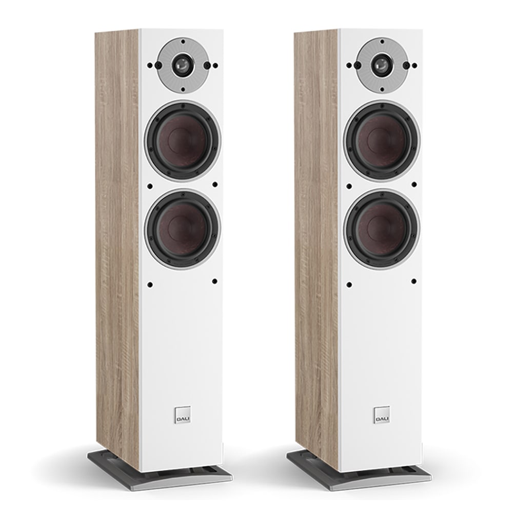 DALI - OBERON5/LO/ライトオーク（OBERON5LO）（ペア）フロアスタンド