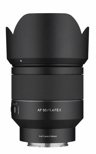 アウトレット(新古品)】 AF 50mm F1.4 FE II ソニーE マウント SAMYANG
