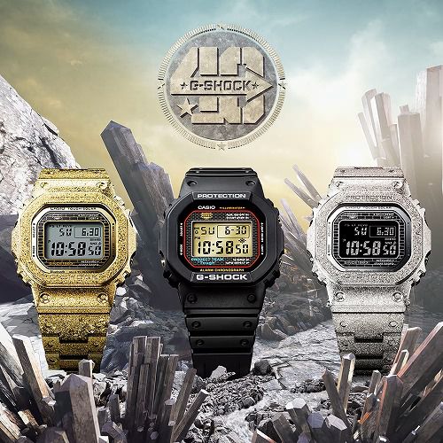 G-SHOCK 40th Anniversary リクリスタライズド シリーズ GMW-B5000PG
