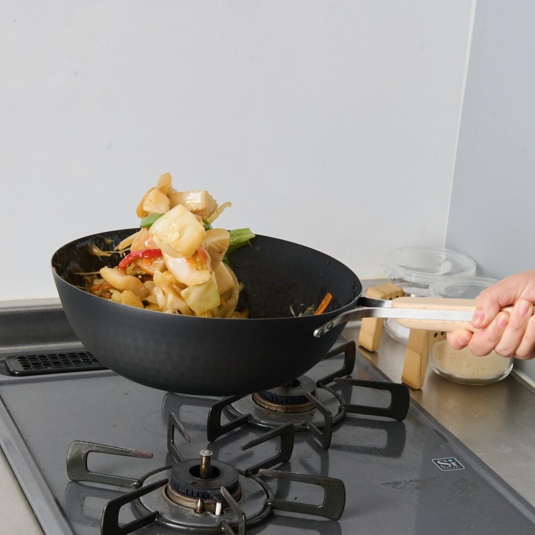 enzo】 鉄中華鍋 26cm｜キッチン用品,鍋・フライパン・やかん