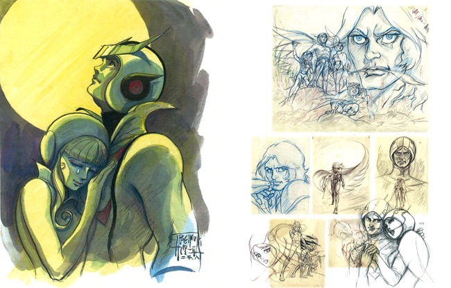 ☆限定サイン本 九里一平作品集｜求龍堂