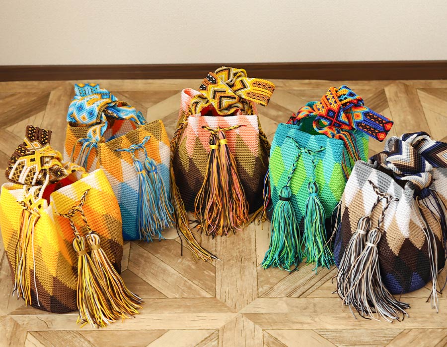 tesoro / ミサンガクロシェバッグ マルチカラーB｜テソロ(tesoro)公式通販