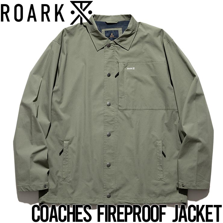 コーチジャケット ライトアウター ROARK ロアーク COACHES FIREPROOF