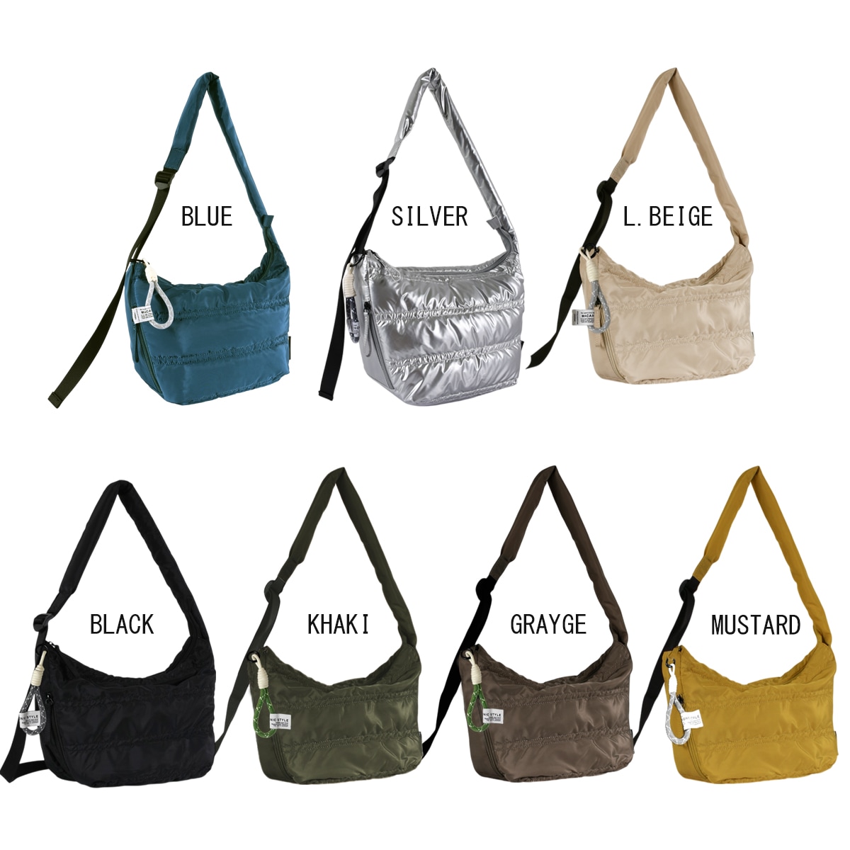 AO]ナイロン三日月ショルダー(40374) : 商品詳細 - MACARONIC STYLE