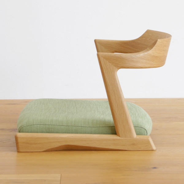 シード 座椅子 オーク無垢材 【日進木工 geppo(ゲッポ)】 | おしゃれな