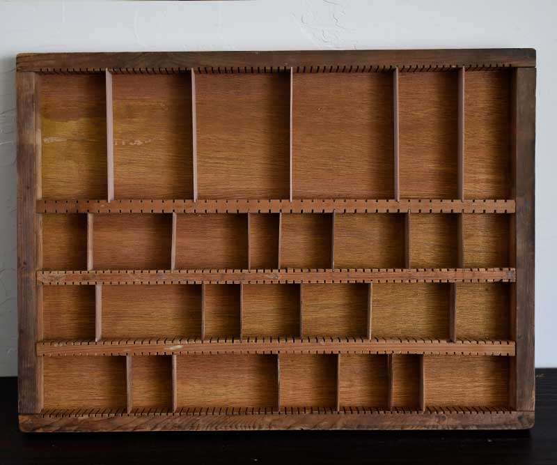 木製プリンタートレー(ヴィンテージ)