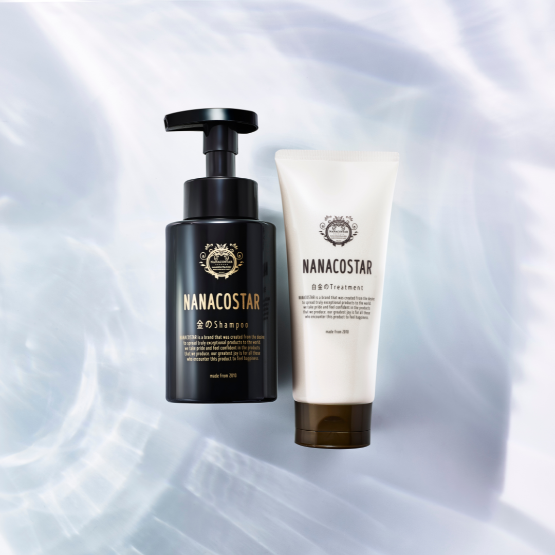 スカルプケアセット 銀のシャンプー&白金のトリートメント 巾着トート