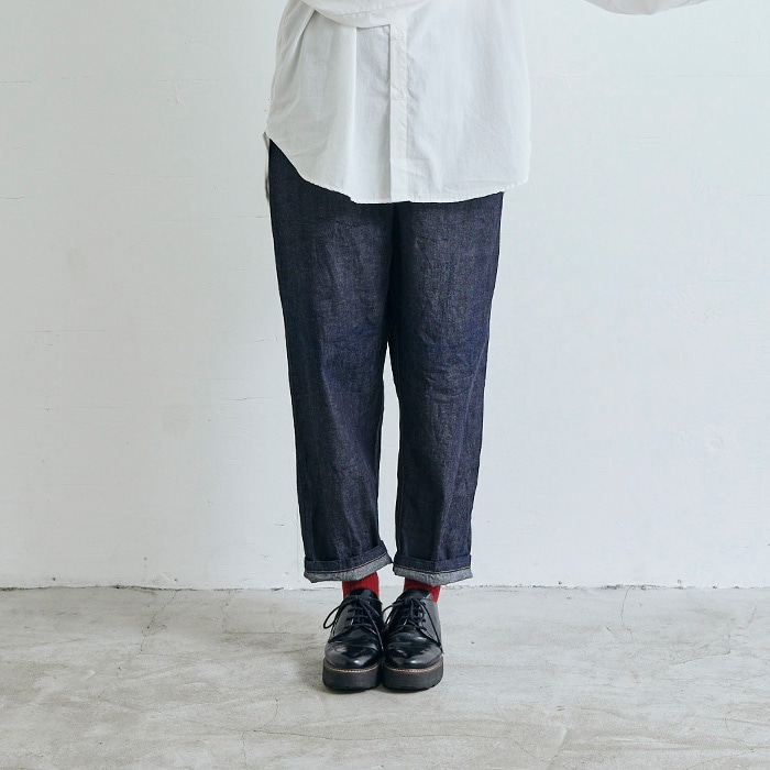 予約】NARU(ナル) 8ozムラデニムコージーパンツ 637120 | BOTTOMS