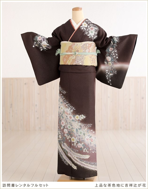 七五三 母親着物 レンタル 卒業式にもおすすめ訪問着レンタル
