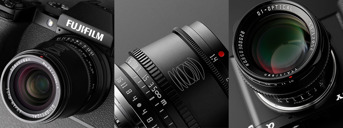 銘匠光学 TTArtisan レンズ3本セット 17mm f/1.4 C ASPH + 35mm f/1.4