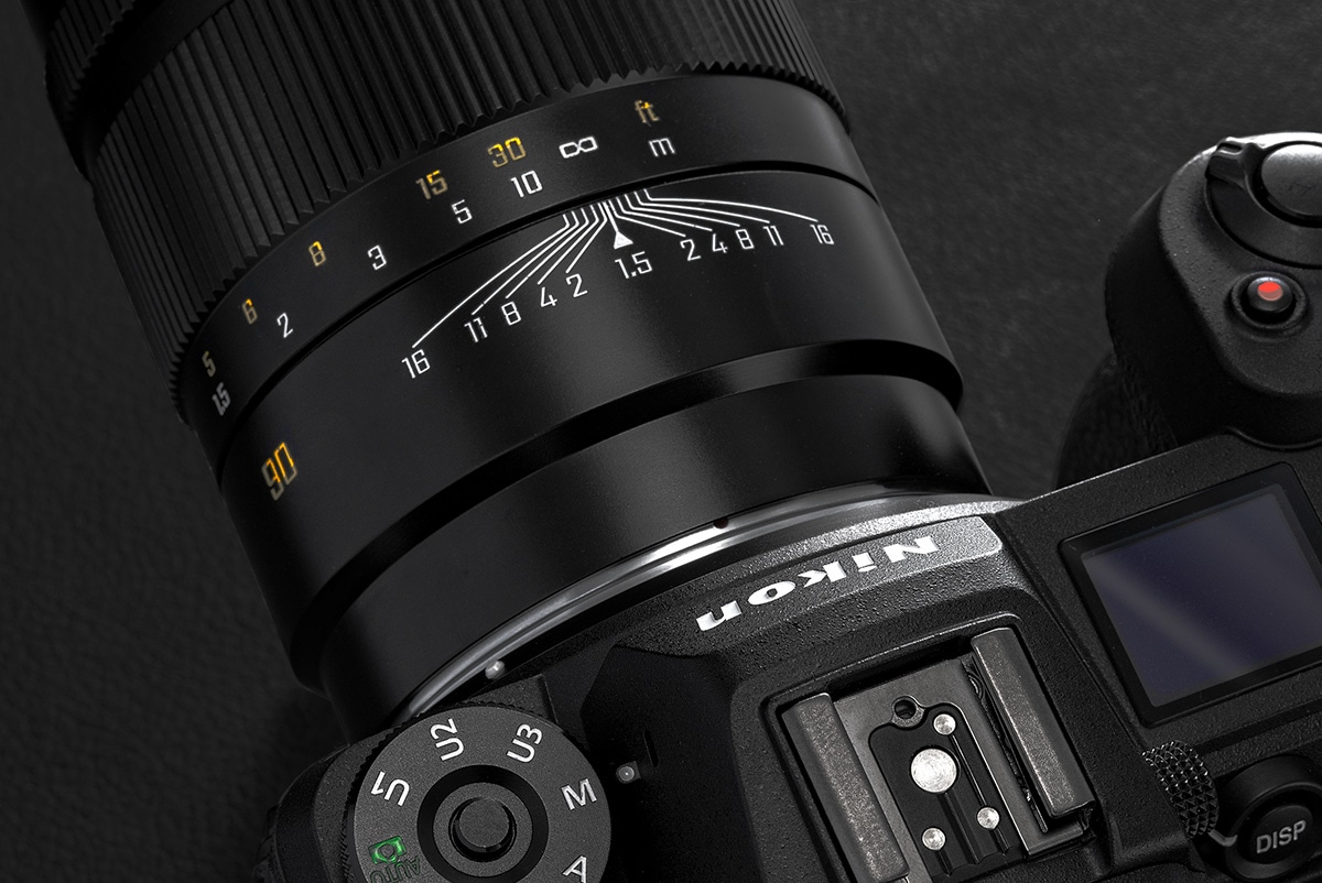 中一光学 SPEEDMASTER 90mm F1.5 ミラーレス用 単焦点レンズ【直販限定