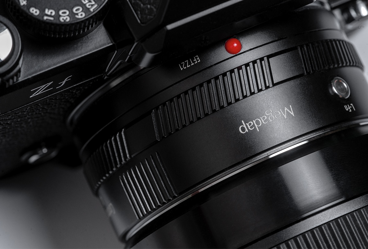 Megadap EFTZ21（キヤノンEFマウントレンズ → ニコンZマウント変換