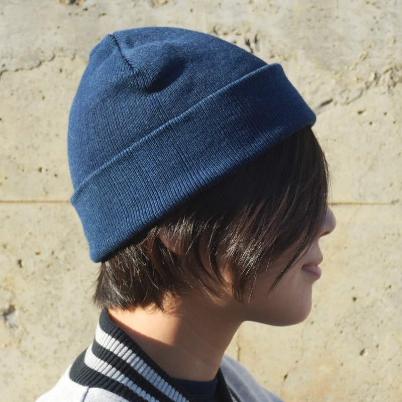藍染めニットキャップ｜拘りのメンズレディースギフト