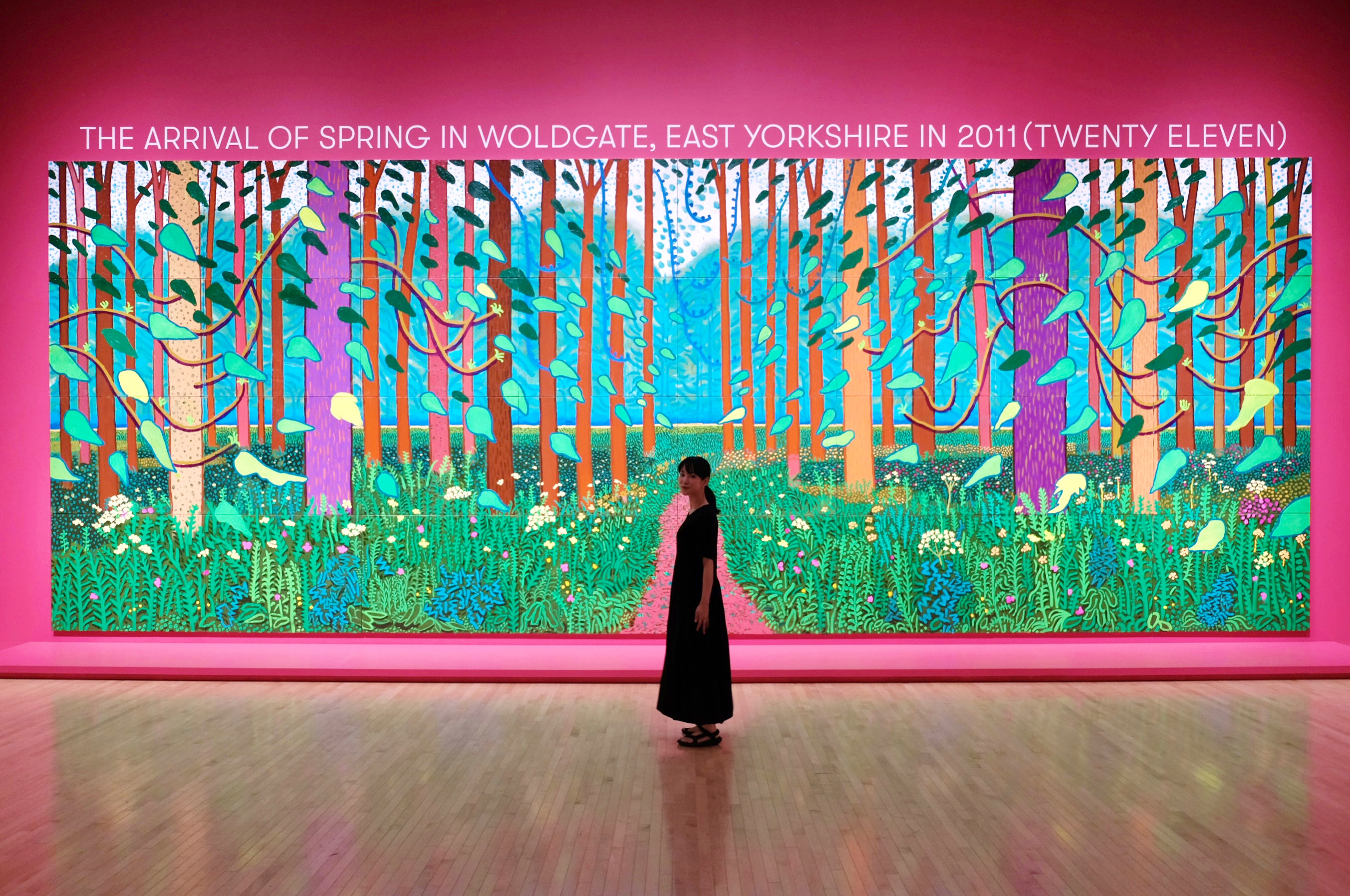 美術への探究とそこにある風景を描いた60年の軌跡「デイヴィッド