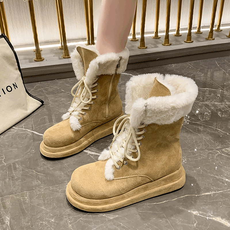 ファームートンレースアップブーツ – GIRLS CRUSH