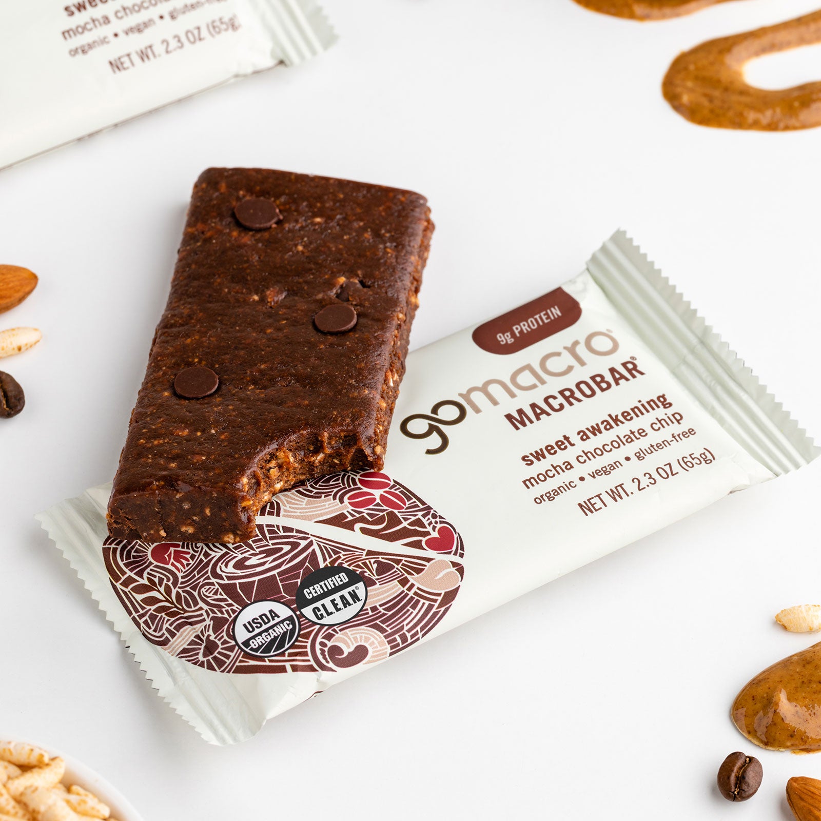Mocha Chocolate Chip MacroBar | Organic + Vegan + Gluten Free