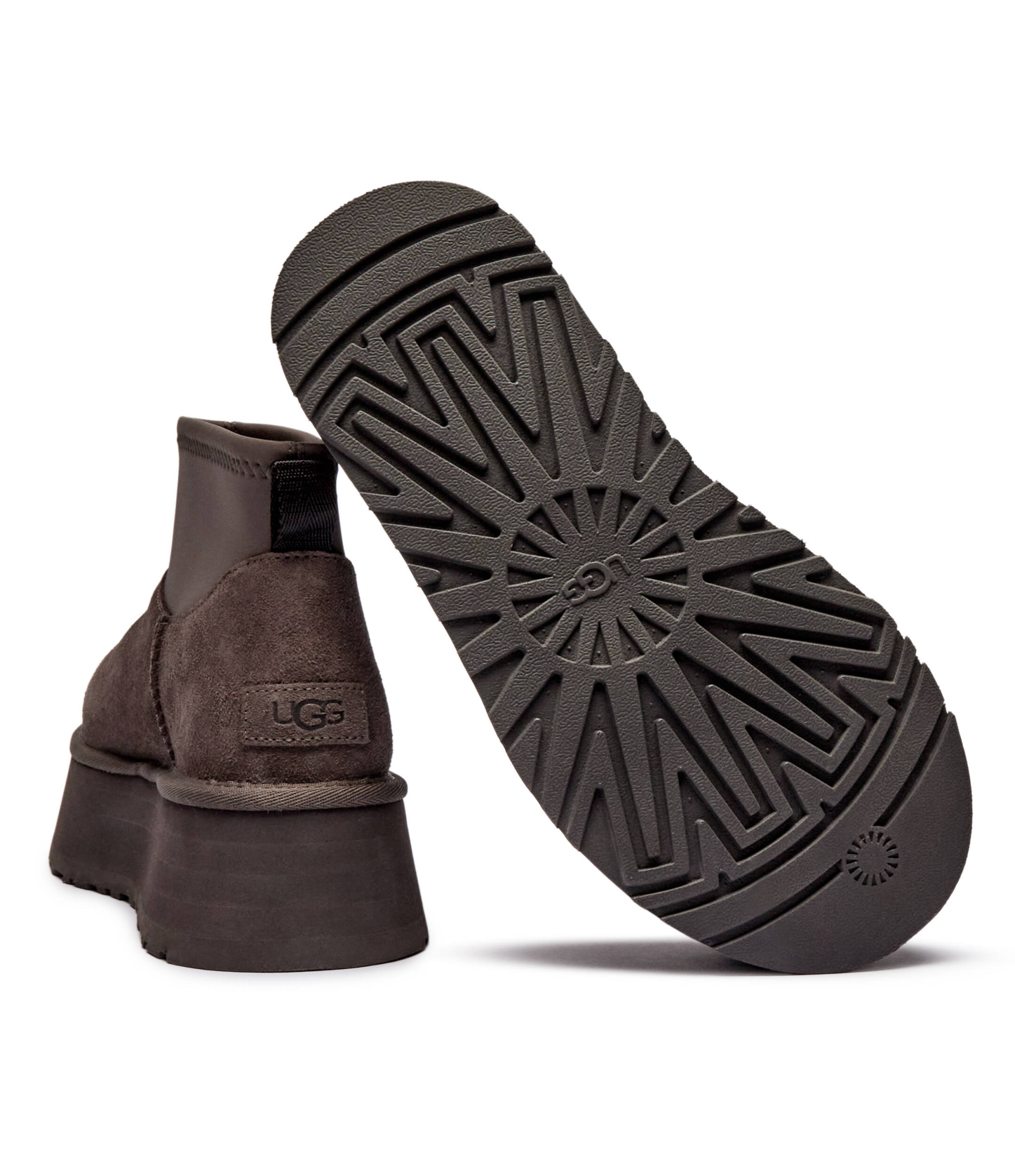 Schneeschuhe Classic Mini Dipper UGG | wildleder | farbe Grau