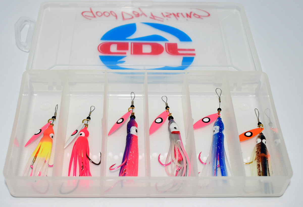 NEW Kokanee Hoochie spinner kit (6pack) - Good Day Fishing