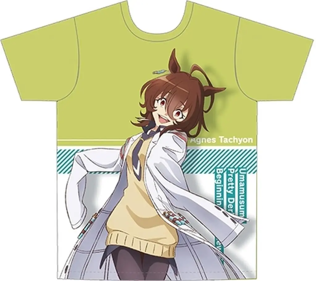 Agnes Tachyon - Full Graphic T-shirts - Uma Musume Pretty Derby