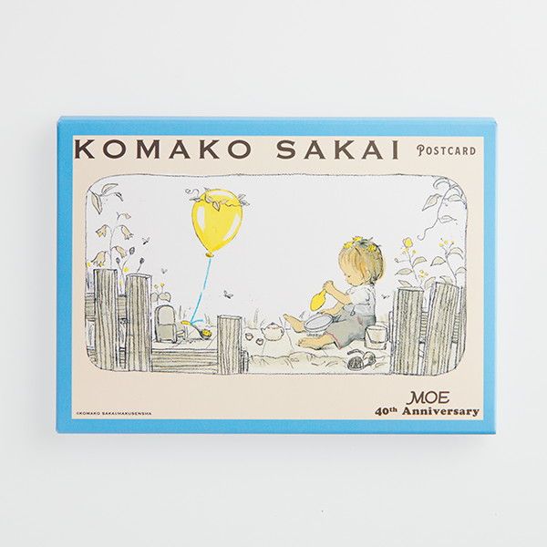 MOE 絵本雑貨店｜【MOE】ポストカードセット（酒井駒子/MOE 40th 5人展