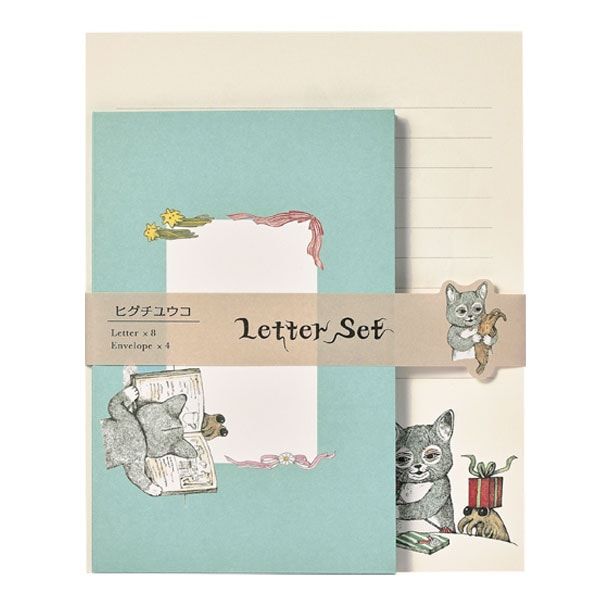 MOE 絵本雑貨店｜【MOE】レターセット(ヒグチユウコ/こはる)｜ 白泉社