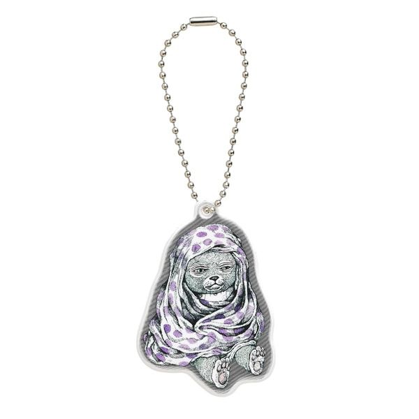 MOE 絵本雑貨店｜【MOE】リフレクターキーホルダー（ヒグチユウコ/布を