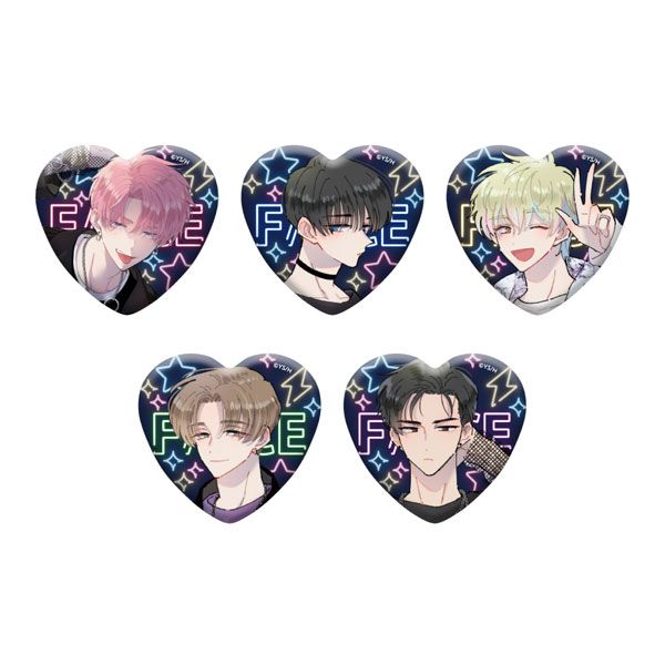 ハート型缶バッジの商品一覧｜ 白泉社公式ショップ HAKUSENSHA SHOP