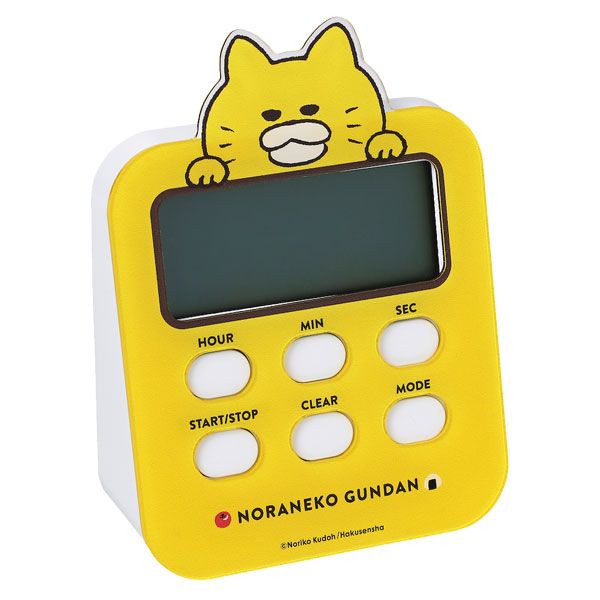 kodomoe shop｜【ノラネコぐんだん】タイマークロック｜ 白泉社公式