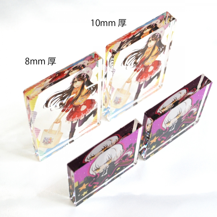 アクリルブロックミニ | オリジナルグッズ・アクリル・缶バッジ制作