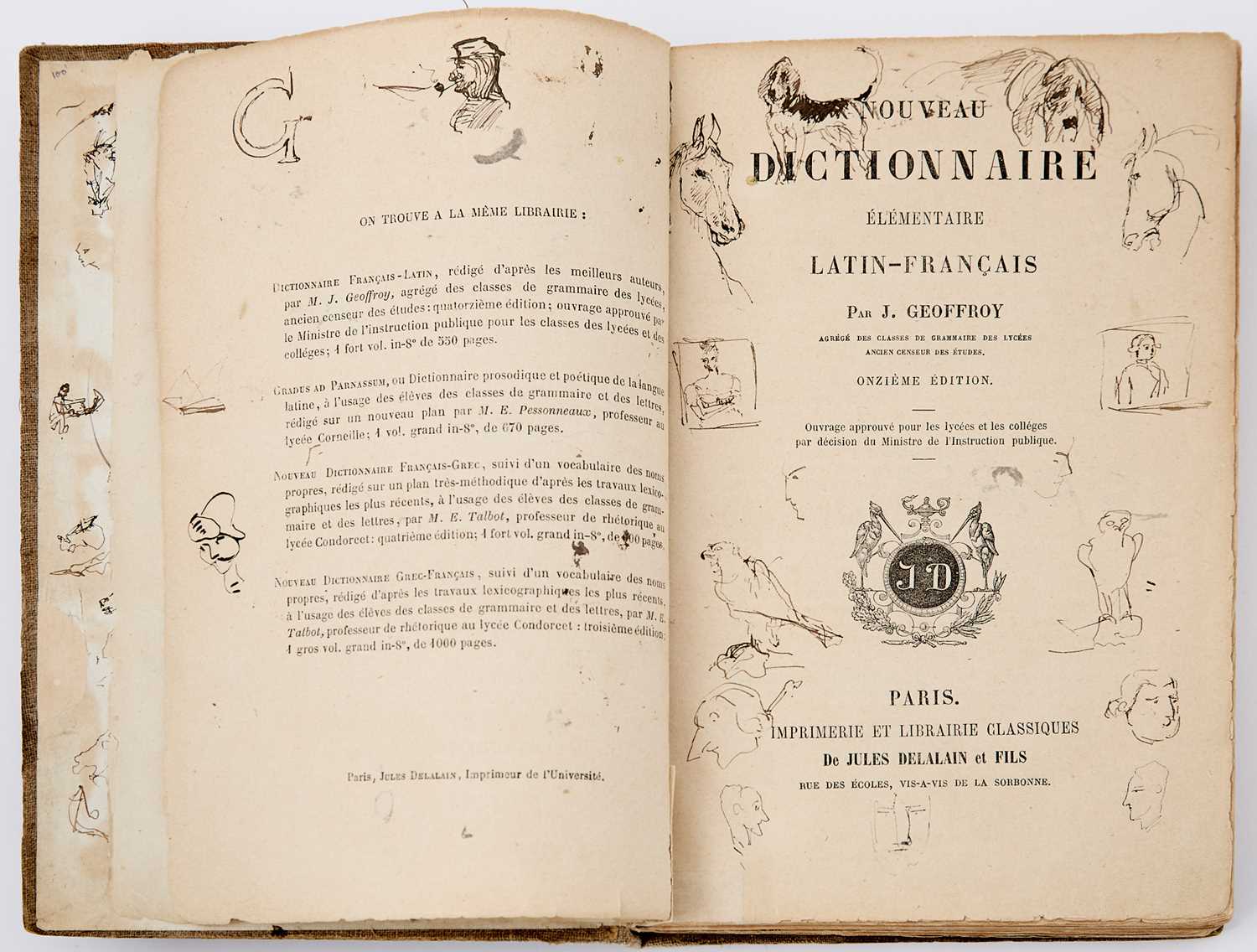 Lot 305 - The Latin Grammar of Toulouse-Lautrec,