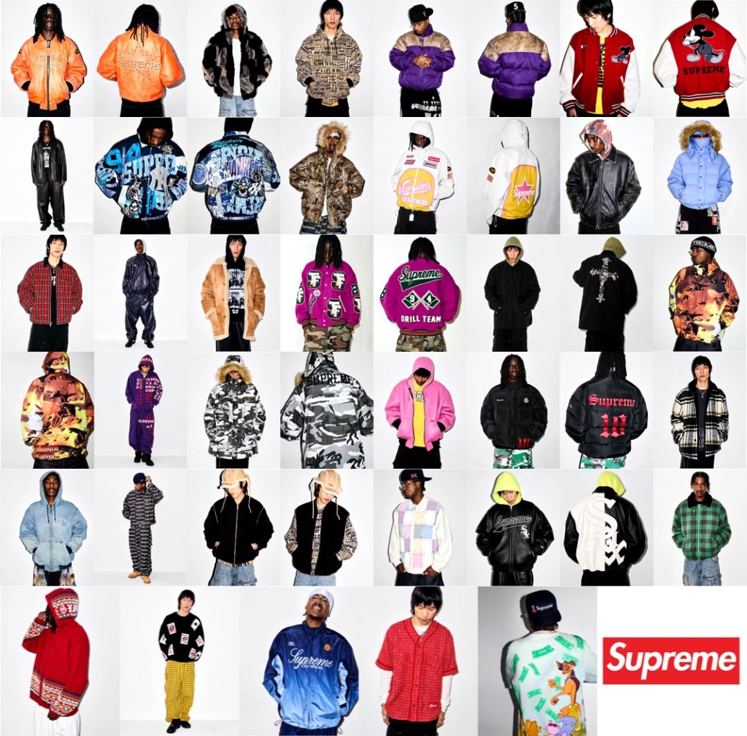 Supreme 25FW 25AW LOOKBOOKが公開【全45ルック掲載中】 | God Meets