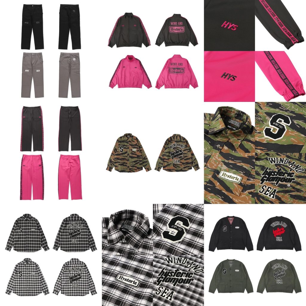 WIND AND SEA × HYSTERIC GLAMOUR 22AW 第4弾コラボアイテムが12/3に