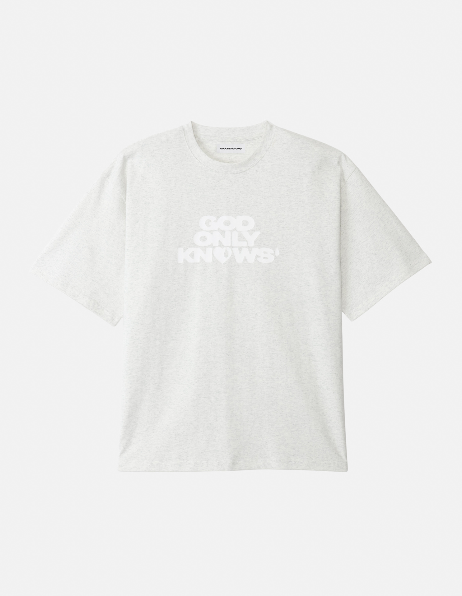 SIGNATURE LOGO TEE – GOD ONLY KNOWS