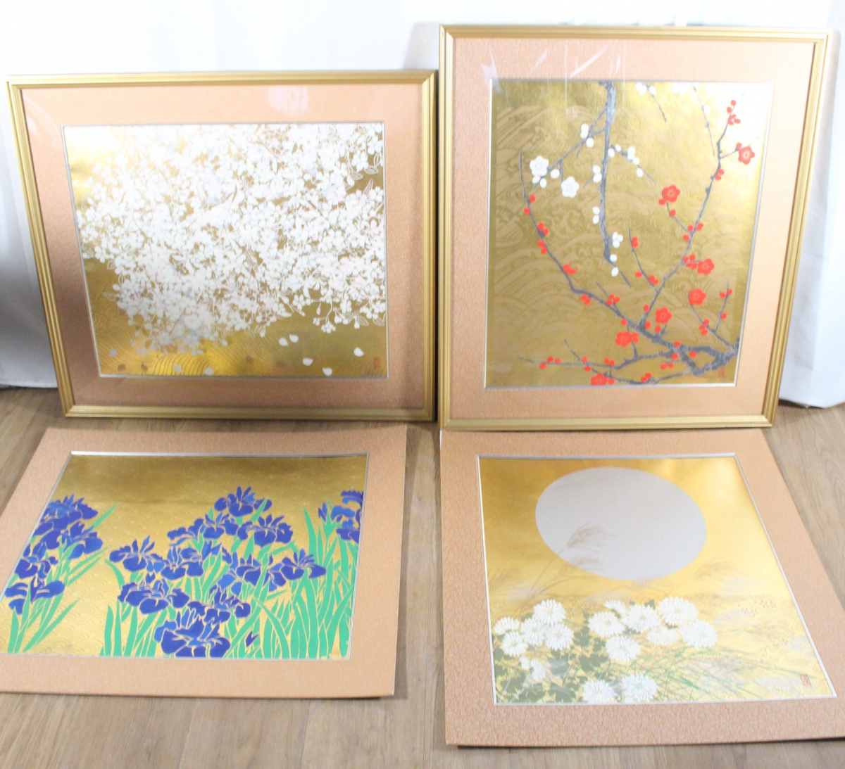 買取実績》 今井俊満 【春夏秋冬】 シルクスクリーン ｜【公式