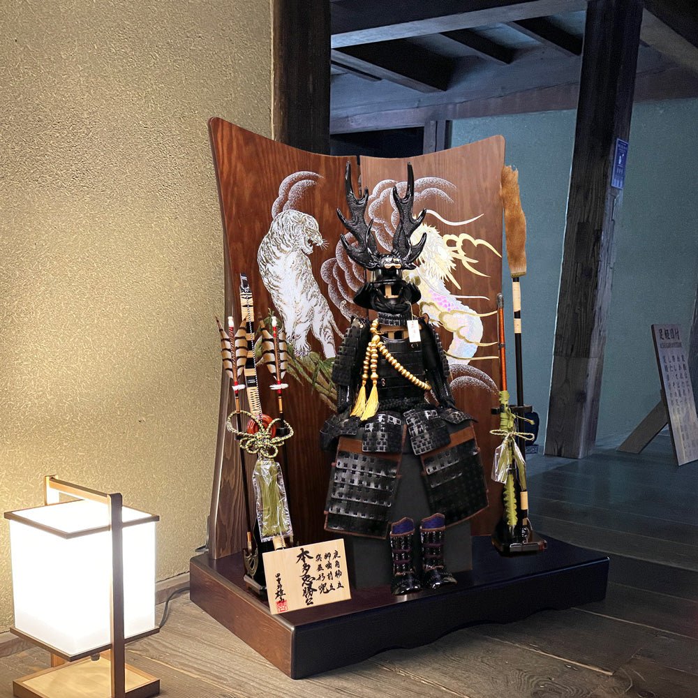 横幅85cm｜負け知らずの武将 本多忠勝 鎧｜五月人形の鎧 ｜美品｜ 雄山