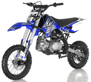 Apollo RFZ 125cc X14 Dirt Bike, 4-Speed Semi-Automatic – GoKarts USA®